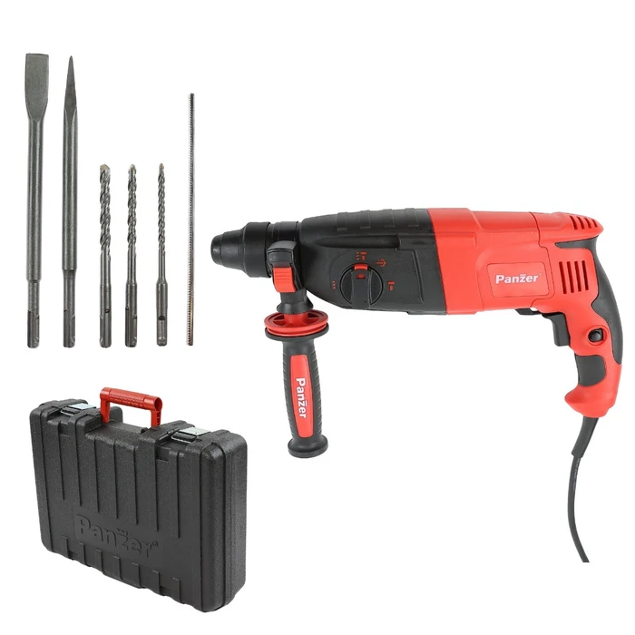 Scule electronice - Ciocan rotopercutor electric 800W SDS-Plus cu valiză și accesorii