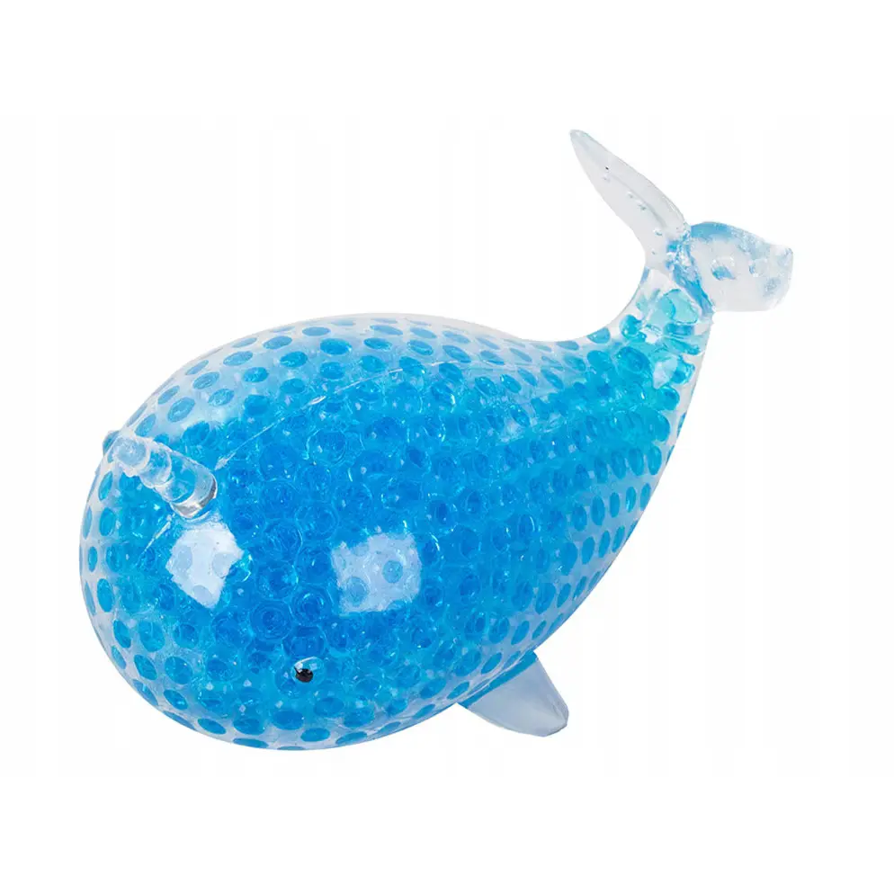 Jucărie antistres bilă gel senzorial delfin albastru [10]