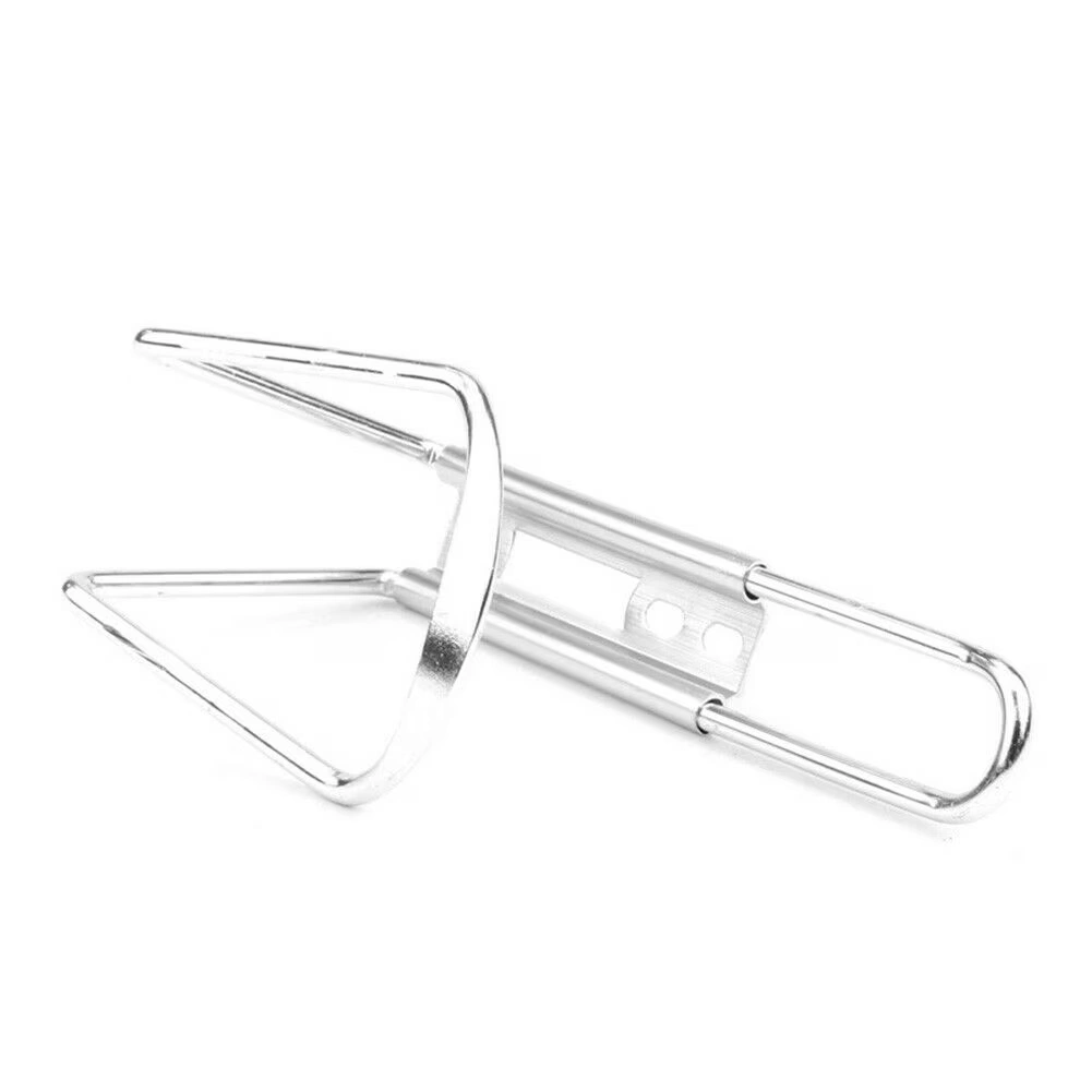 Suport bidon bicicletă aluminiu ușor și rezistent argintiu [2]