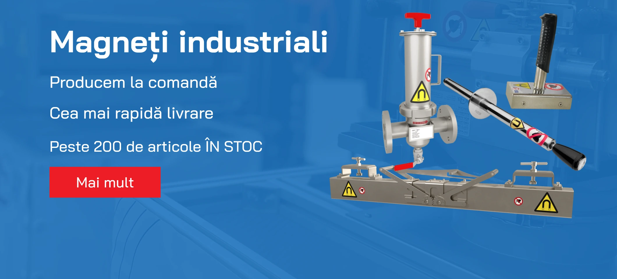 Magneți industriali