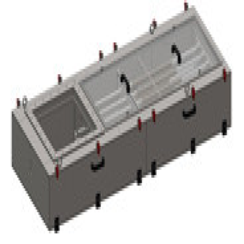 Separatoare cu grile magnetice cu curățare automată