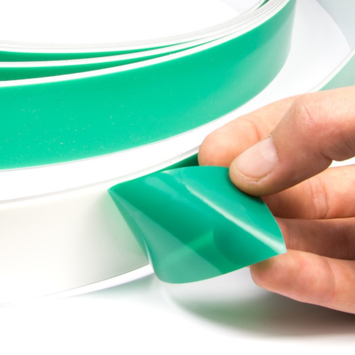 Bară metalică autoadezivă 35x1,15 mm - albă - lungime 1 m [2]