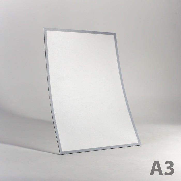 Buzunar magnetic A3 cu chenar gri [1]