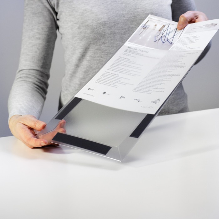 Buzunar magnetic A3 încovoiat [2]