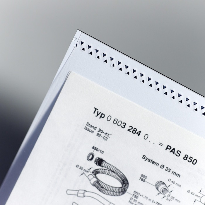 Buzunar magnetic clasic A5 - alb [4]