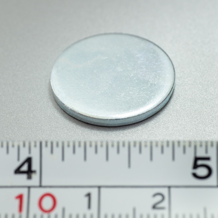 Contra piesă din oțel diam. 20 x 2 mm cu autoadeziv [2]