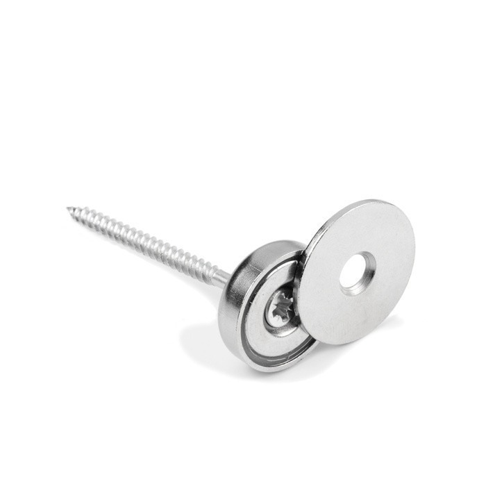 Contra piesă din oțel diam. 23 s 1,5 mm cu gaură pentru șurub [3]