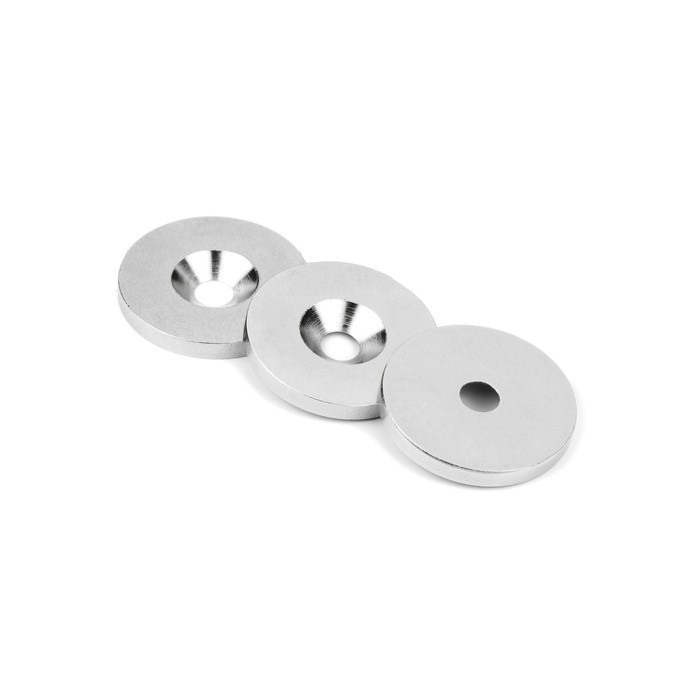 Contra piesă din oțel diam. 27 s 3 mm cu gaură pentru șurub [2]