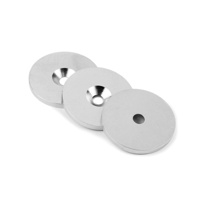 Contra piesă din oțel diam. 34 s 3 mm cu gaură pentru șurub [2]