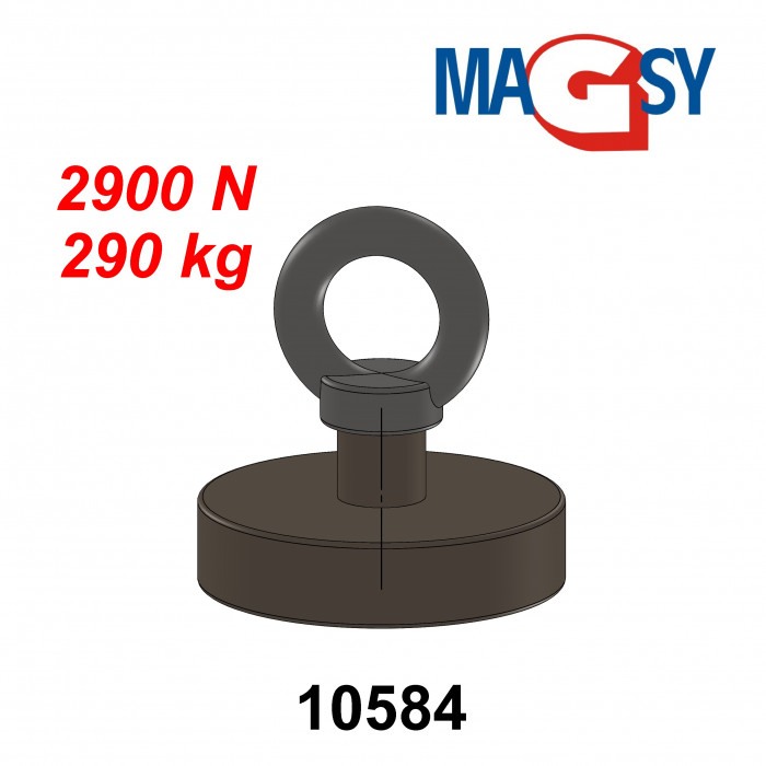 Fishing magnet 290Kg [3]