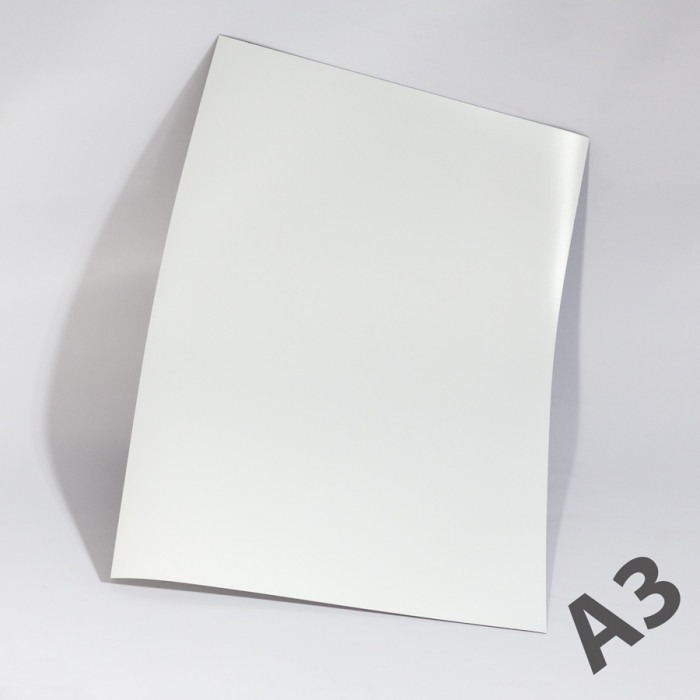 Folie magnetică A3 (420x297 mm) alb grosime 1 mm [1]