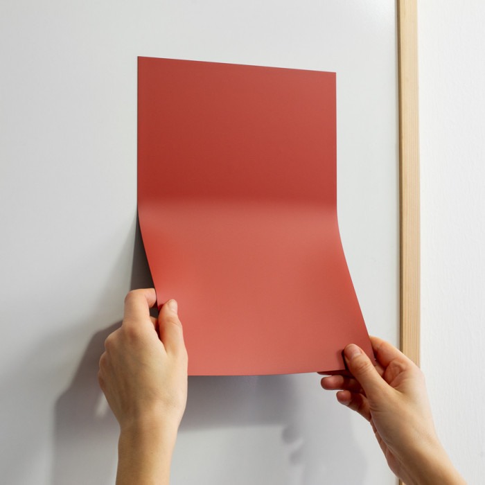 Folie magnetică A3 (420x297 mm)  roșie grosime 1 mm [2]