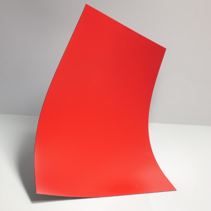 Folie magnetică A3 (420x297 mm)  roșie grosime 1 mm [1]