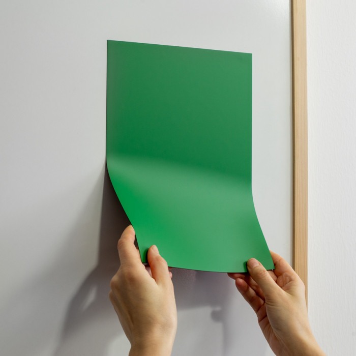 Folie magnetică A3 (420x297 mm)  verde grosime 1 mm [2]