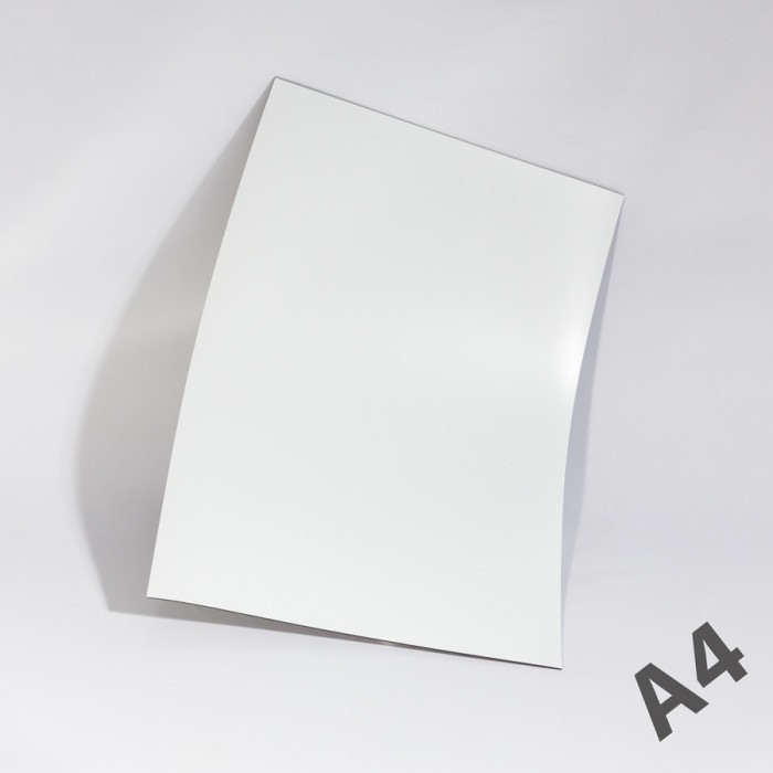 Folie magnetică A4 (297x210 mm), alb grosime 0,7 mm [1]