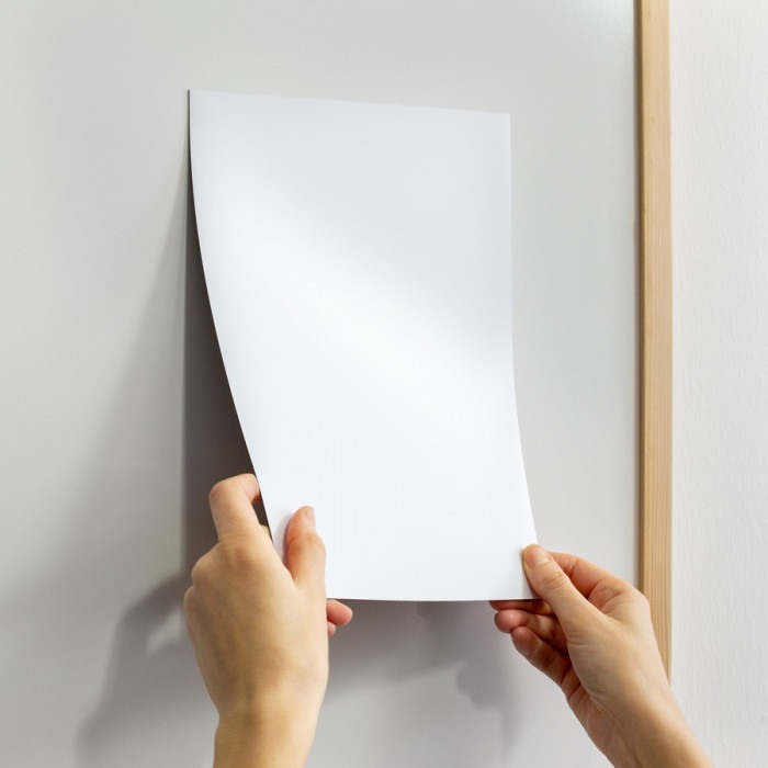 Folie magnetică A4 alb mat grosime 1 mm [2]