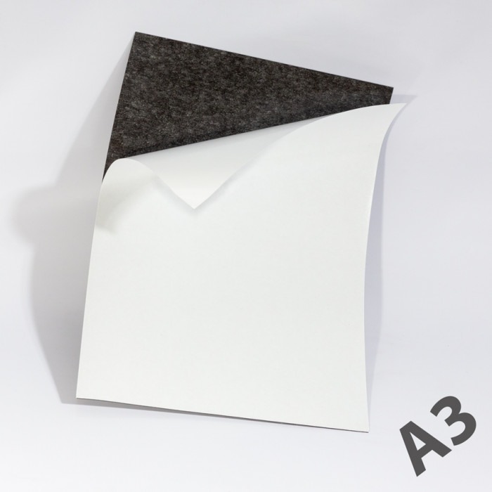 Folie magnetică cu autoadeziv A3 (420x297 mm) grosime 0,7 mm [1]