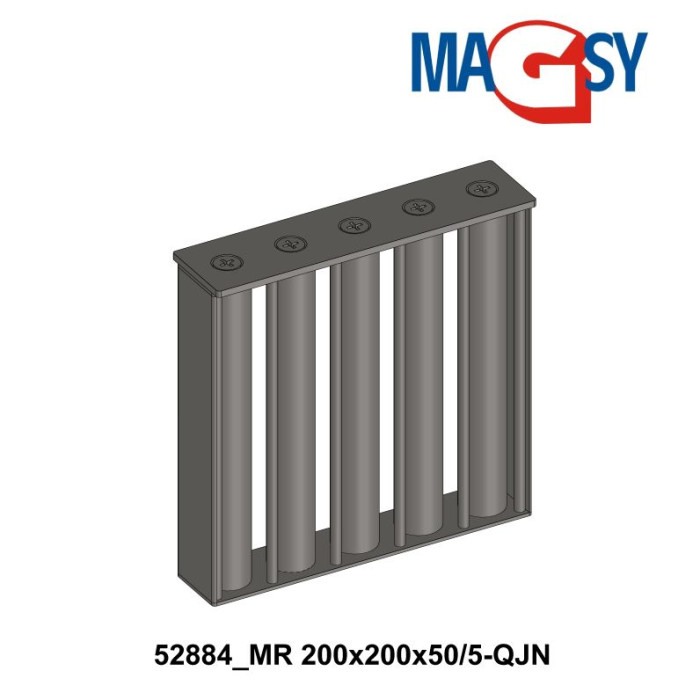 Grilă magnetică MR 200x200x50/5-QJN [2]