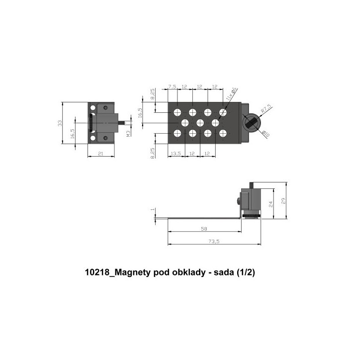 Kit magneți sub gresie [2]