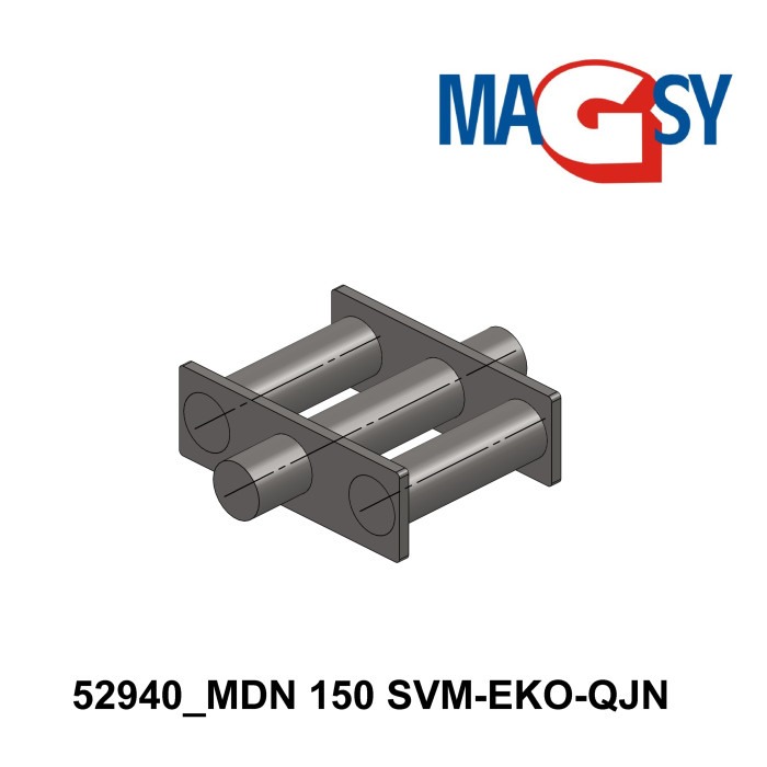 Magnet de buncăr (80 °C, 13.500 Gs, 95 N) diametru 150 mm [5]