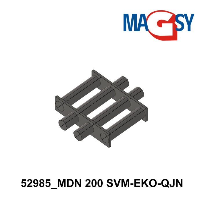 Magnet de buncăr (80 °C, 13.500 Gs, 95 N) diametru 200 mm [2]