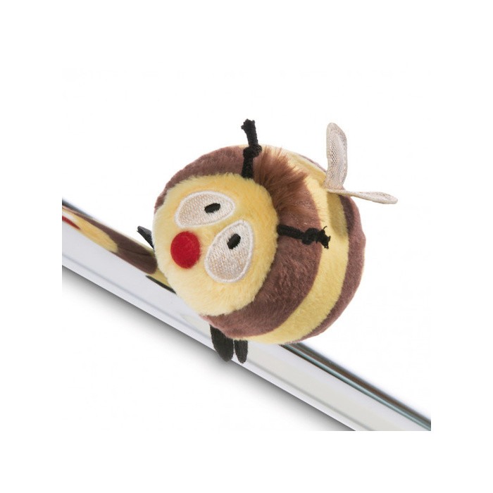 Magnet de pluș „albină” – 4 x magnet cusut [1]