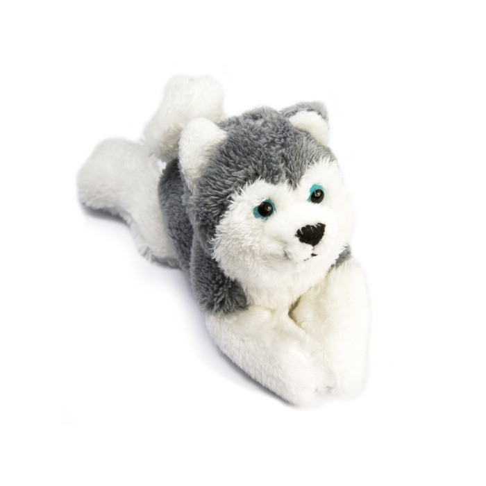 Magnet de pluș „husky” – 2 x magnet cusut în picioarele din față [1]