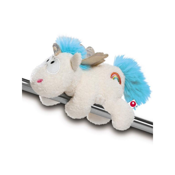 Magnet de pluș „unicorn curcubeu” – 4 x magnet cusut [1]