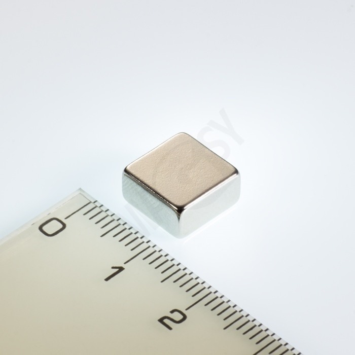 Magnet neodim bloc 10x10x5 N 80 °C, VMM7-N42 [1]