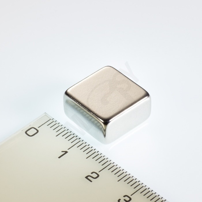 Magnet neodim bloc 15x15x8 N 80 °C, VMM7-N42 [1]
