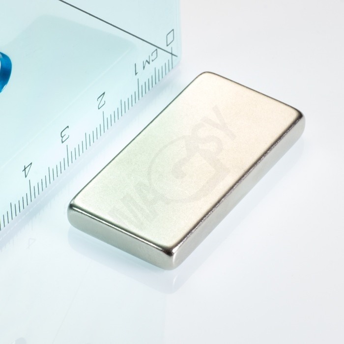 Magnet neodim bloc 40x20x5 N 80 °C, VMM7-N42 [1]