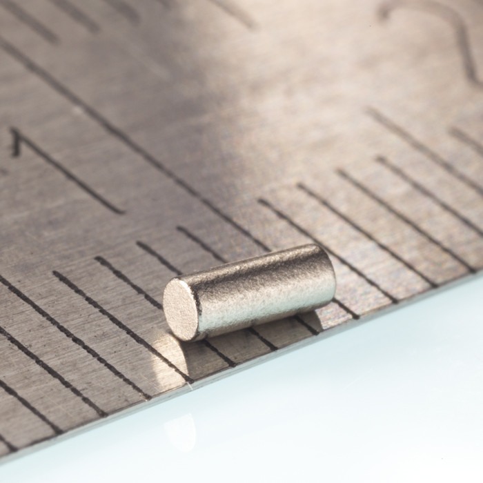 Magnet neodim cilindru cu diam.1,2x3 N 80 °C, VMM5-N38 [1]