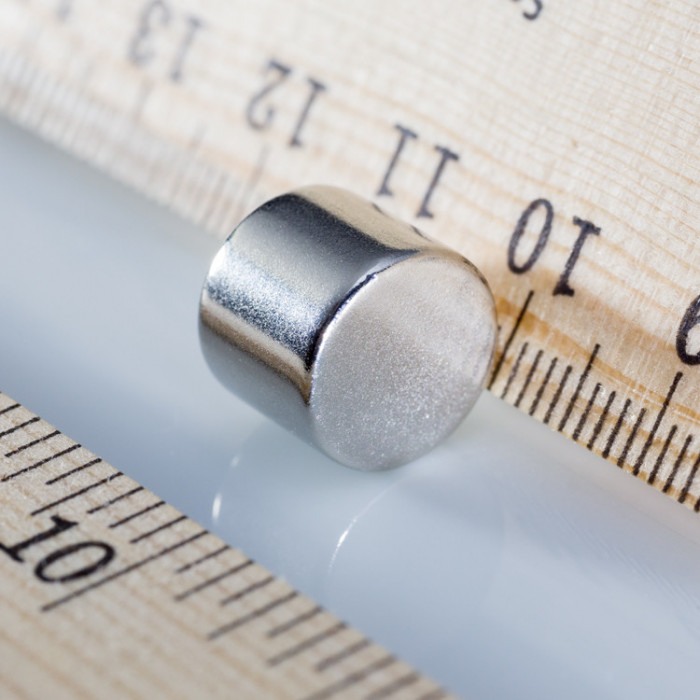 Magnet neodim cilindru cu diam.11x9 N 80 °C, VMM7-N42 [1]