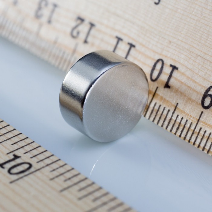 Magnet neodim cilindru cu diam.13x6 N 80 °C, VMM7-N42 [1]