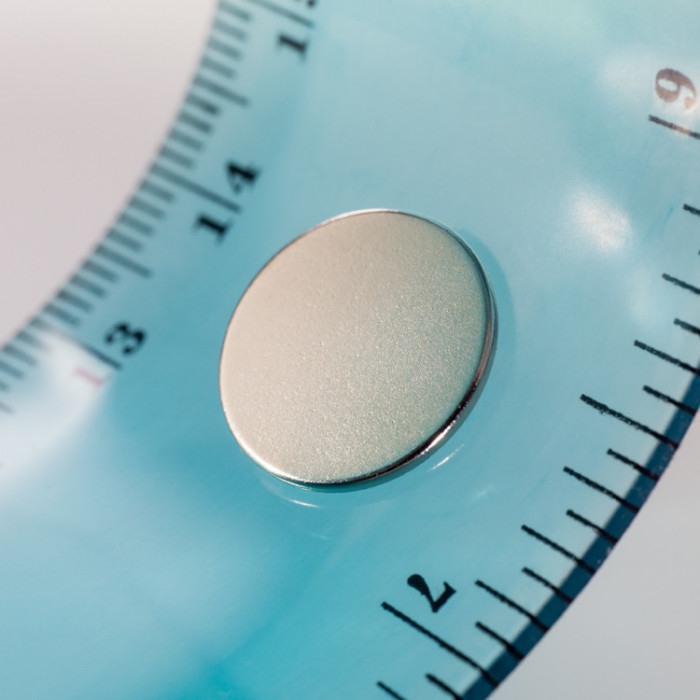 Magnet neodim cilindru cu diam.14x1 N 80 °C, VMM7-N42 [1]