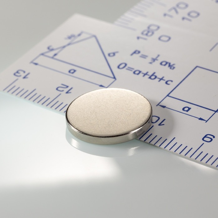 Magnet neodim cilindru cu diam.15x2 N 80 °C, VMM4-N35 [1]