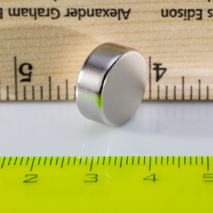 Magnet neodim cilindru cu diam.15x7 N 80 °C, VMM7-N42 [1]