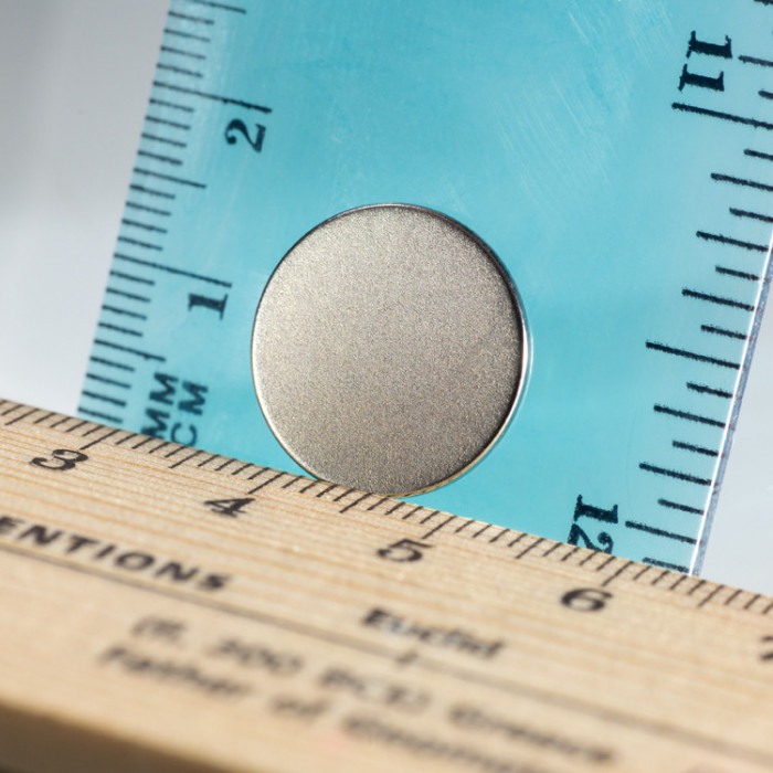 Magnet neodim cilindru cu diam.16x1 N 80 °C, VMM7-N42 [1]