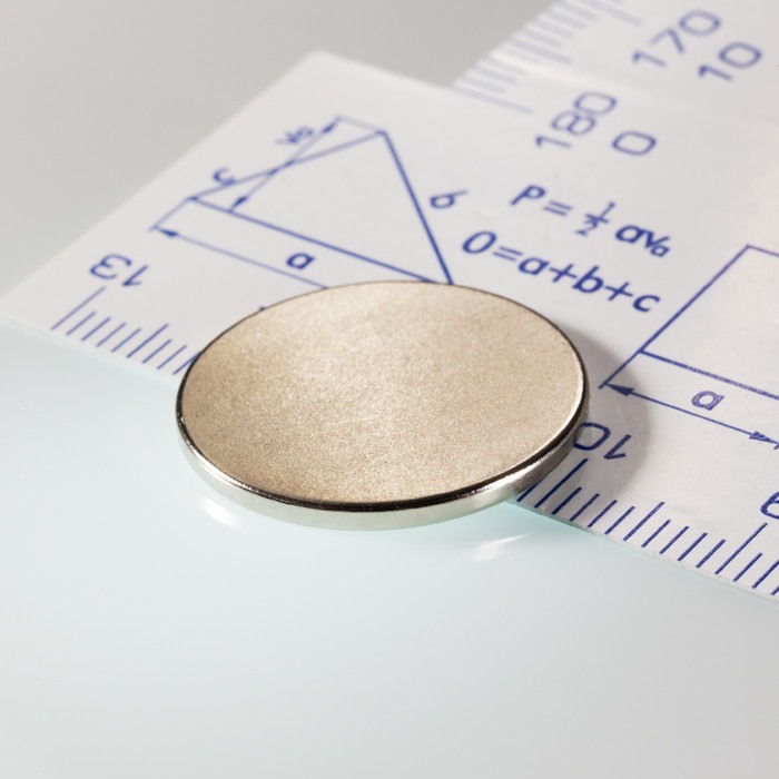 Magnet neodim cilindru cu diam.20x1,5 N 80 °C, VMM4-N35 [1]