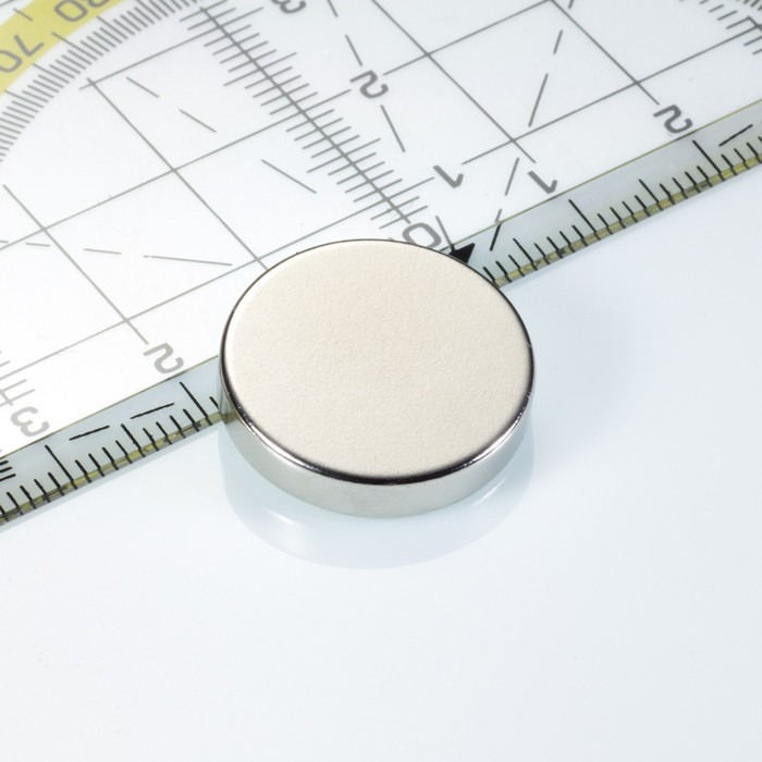 Magnet neodim cilindru cu diam.20x4 N 80 °C, VMM10-N50 [1]