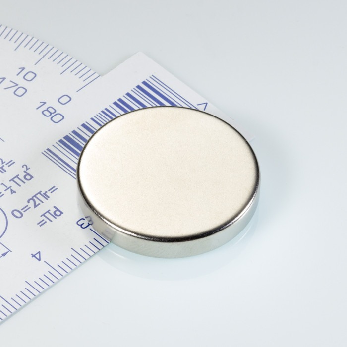 Magnet neodim cilindru cu diam.30x5 N 80 °C, VMM5 N38 [1]