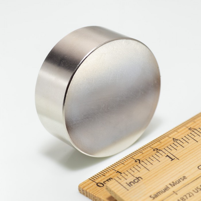 Magnet neodim cilindru cu diam.50x20 N 80 °C, VMM7-N42 [1]