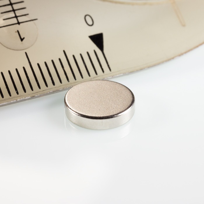 Magnet neodim cilindru cu diam.9x2 N 80 °C, VMM7-N42 [1]