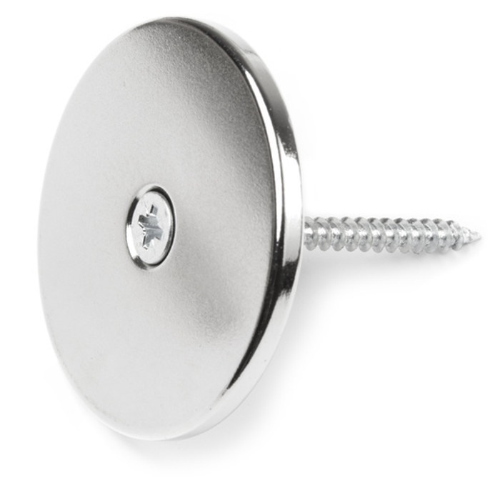 Magnet neodim cilindru cu gaură pentru șurub cu cap înecat diam. 50 x 4 N 80 °C, VMM4-N35 [2]