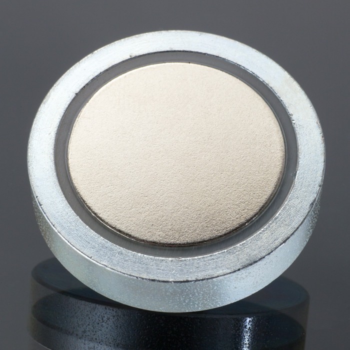 Magnet oală diam. 16 x înălțime 4,5 mm, fără filet [2]