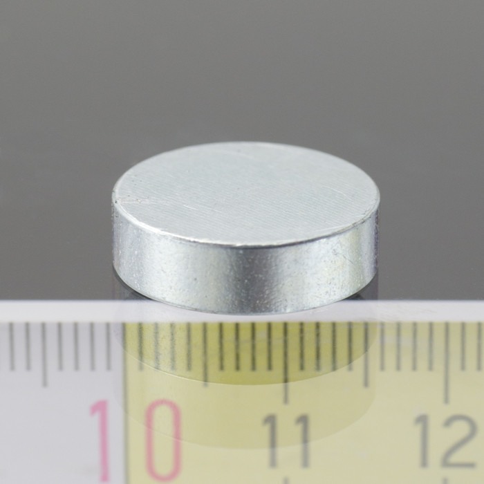 Magnet oală diam. 16 x înălțime 4,5 mm, fără filet [1]