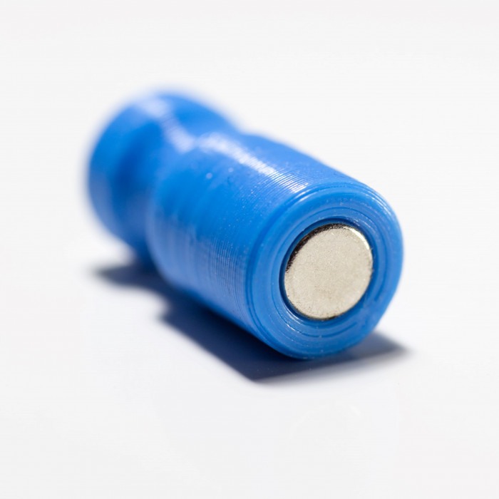 Magnet puternic în carcasă de plastic nepersonalizat - albastru [2]