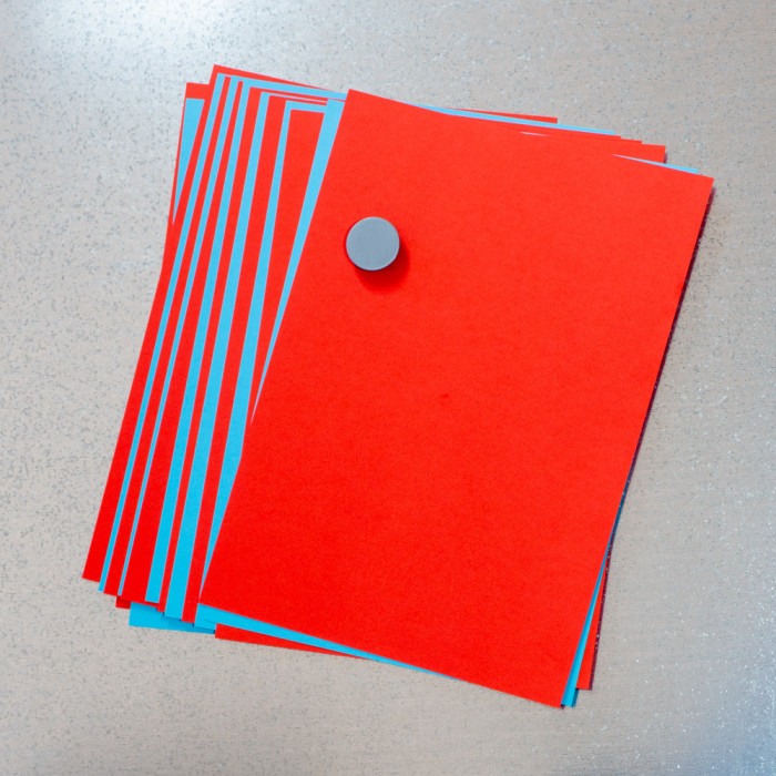 Magnet puternic în carcasă de plastic nepersonalizat - argint [3]