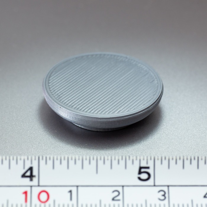 Magnet puternic în carcasă de plastic nepersonalizat - argint [2]