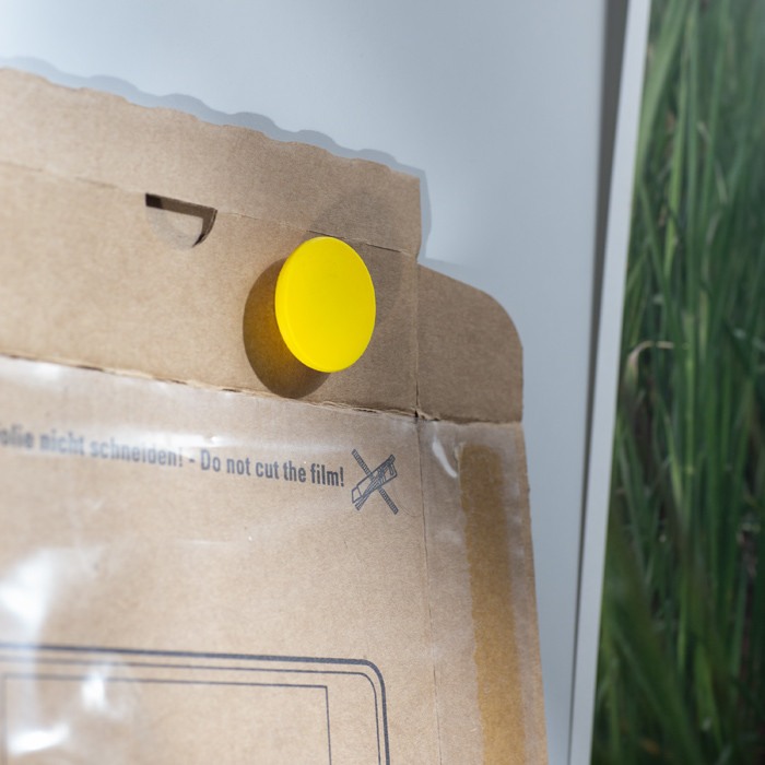 Magnet puternic în carcasă de plastic nepersonalizat - galben [3]